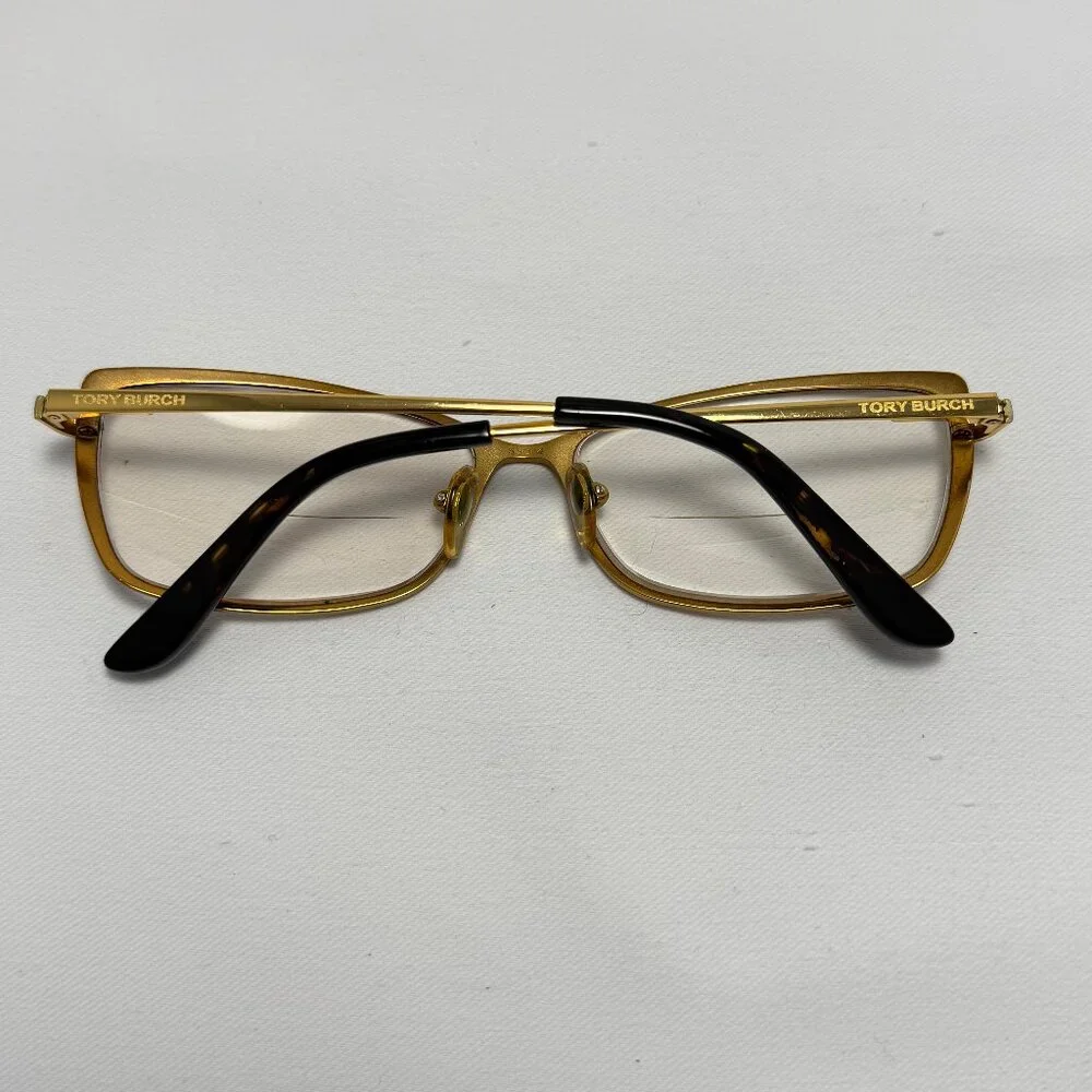 Tory Burch Gold Metal Eyeglasses - Frames Only